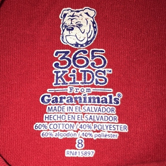 𝅺GARANIMALS 356 Kids long sleeve monster truck top size 8 - Picture 3 of 5